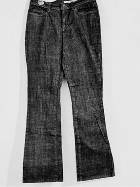 DKNY Black Flare Leg Jeans Size 8
